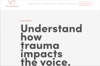 Voice and Trauma